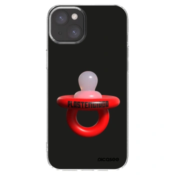 Picasee Apple iPhone 15 Plus Hülle - Transparentes Silikon - Le Dudel
