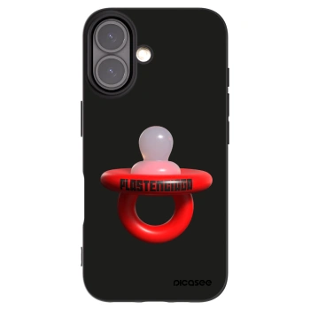 Picasee Apple iPhone 16 Hülle - Schwarzes Silikon - Le Dudel