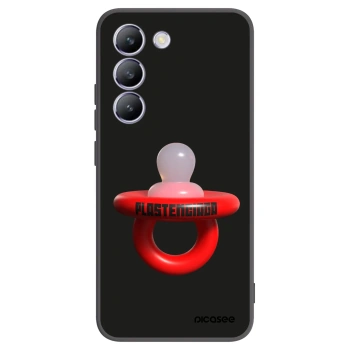 Picasee Vivo V40 SE 5G Hülle - Schwarzes Silikon - Le Dudel