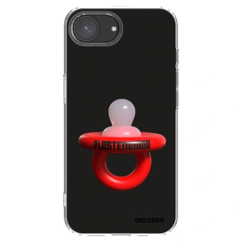 Picasee Apple iPhone 16e Hülle - Transparentes Silikon - Le Dudel