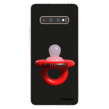 Picasee Samsung Galaxy S10 Plus G975 Hülle - Transparentes Silikon - Le Dudel
