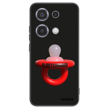 Picasee Xiaomi Redmi Note 14S Hülle - Schwarzes Silikon - Le Dudel