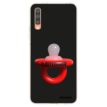 Picasee Samsung Galaxy A70 A705F Hülle - Transparentes Silikon - Le Dudel