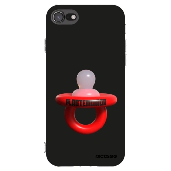 Picasee Apple iPhone 8 Hülle - Transparentes Silikon - Le Dudel