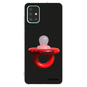 Picasee Samsung Galaxy A51 A515F Hülle - Transparentes Silikon - Le Dudel