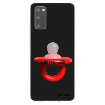 Picasee Samsung Galaxy S20 G980F Hülle - Transparentes Silikon - Le Dudel
