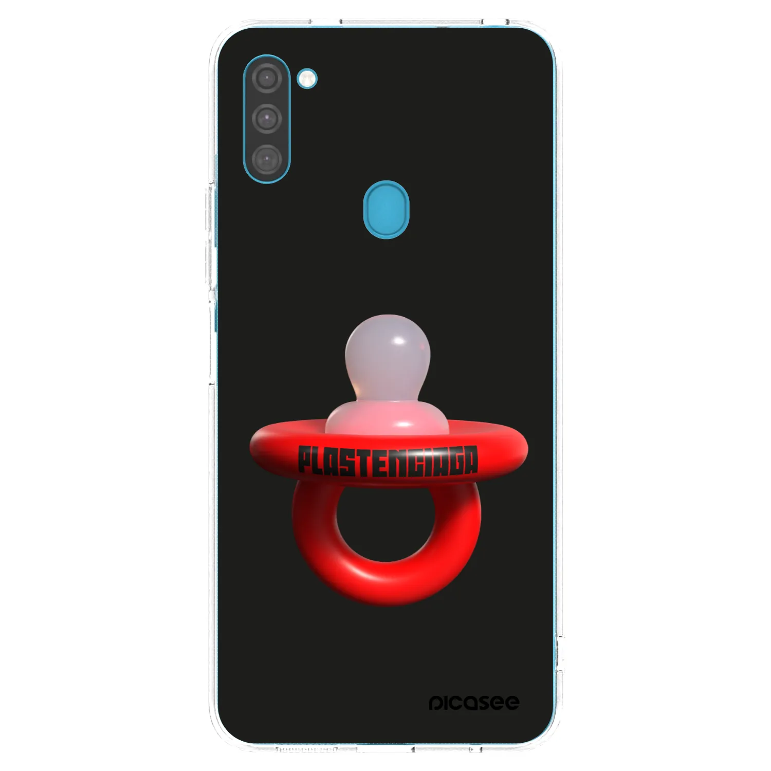 Picasee Samsung Galaxy M11 Hülle - Transparentes Silikon - Le Dudel