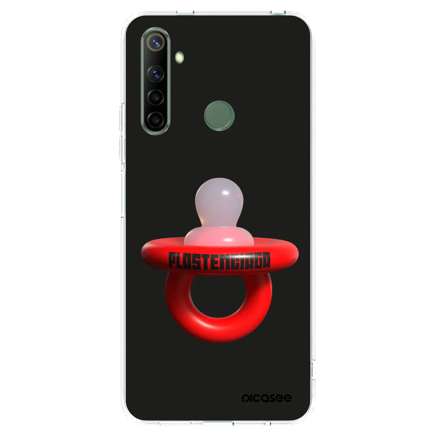 Picasee Realme 6i Hülle - Transparentes Silikon - Le Dudel