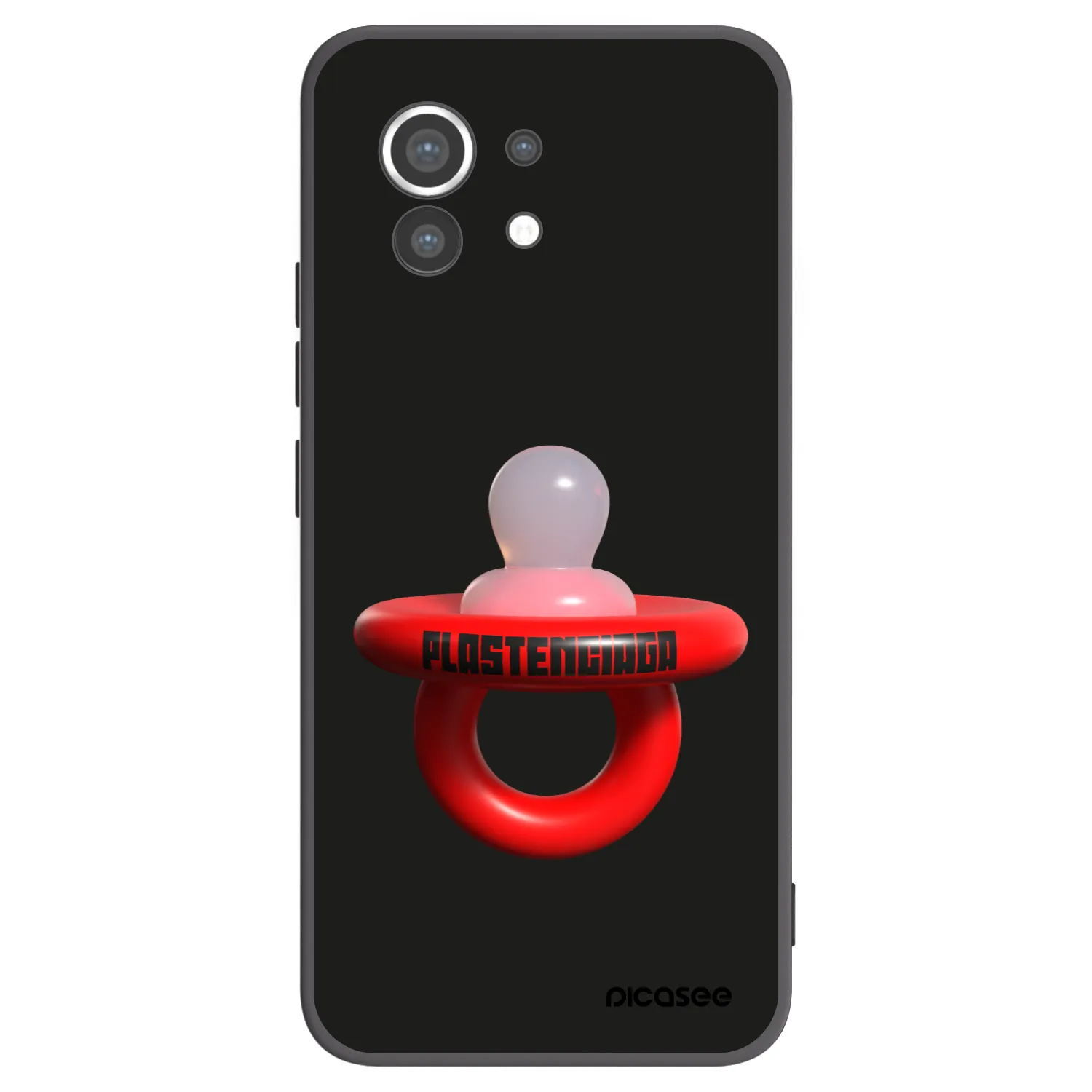 Picasee Xiaomi Mi 11 Hülle - Schwarzes Silikon - Le Dudel