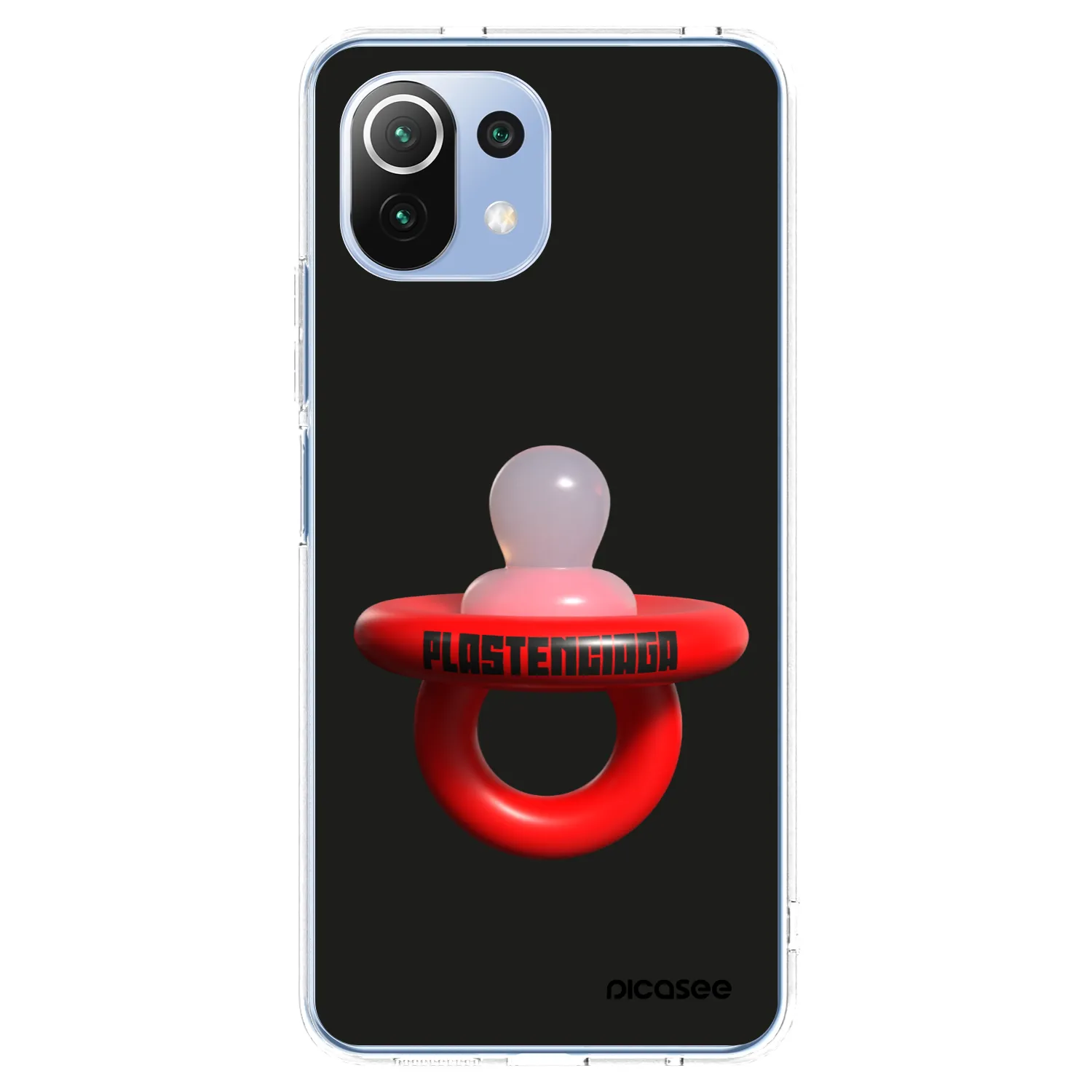 Picasee Xiaomi Mi 11 Lite Hülle - Transparentes Silikon - Le Dudel