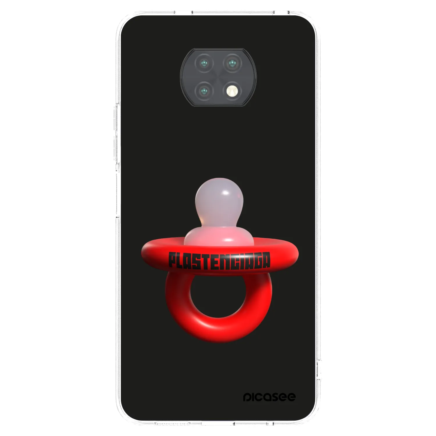 Picasee Xiaomi Redmi Note 9T Hülle - Transparentes Silikon - Le Dudel