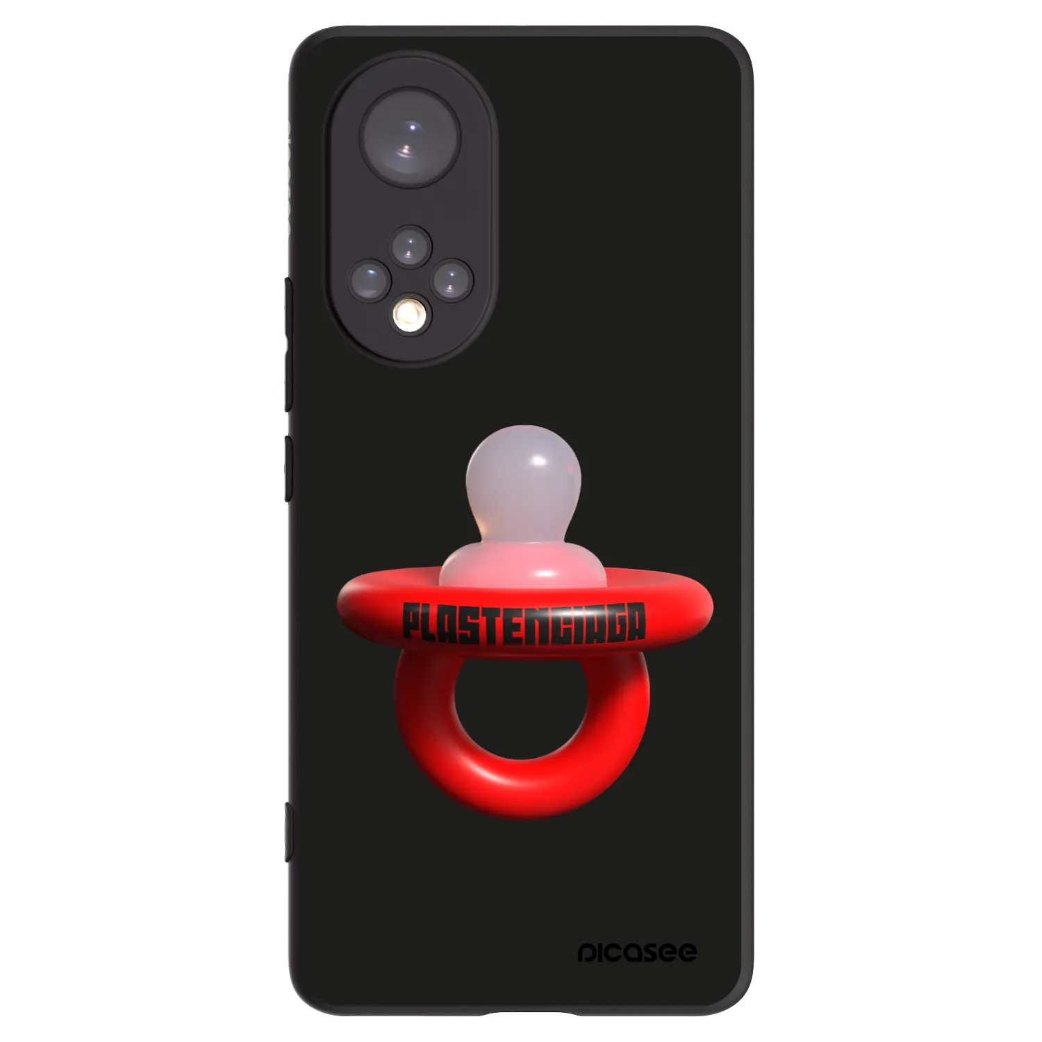 Picasee Huawei Nova 9 Hülle - Schwarzes Silikon - Le Dudel