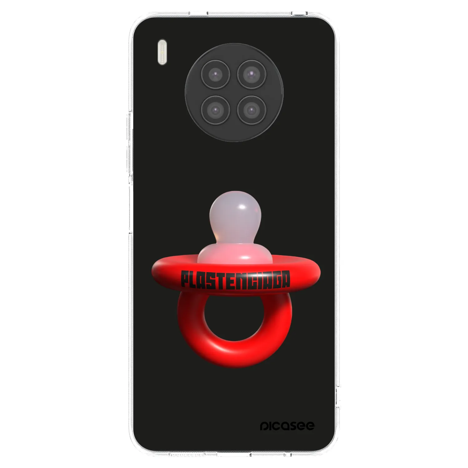 Picasee Huawei Nova 8i Hülle - Transparentes Silikon - Le Dudel