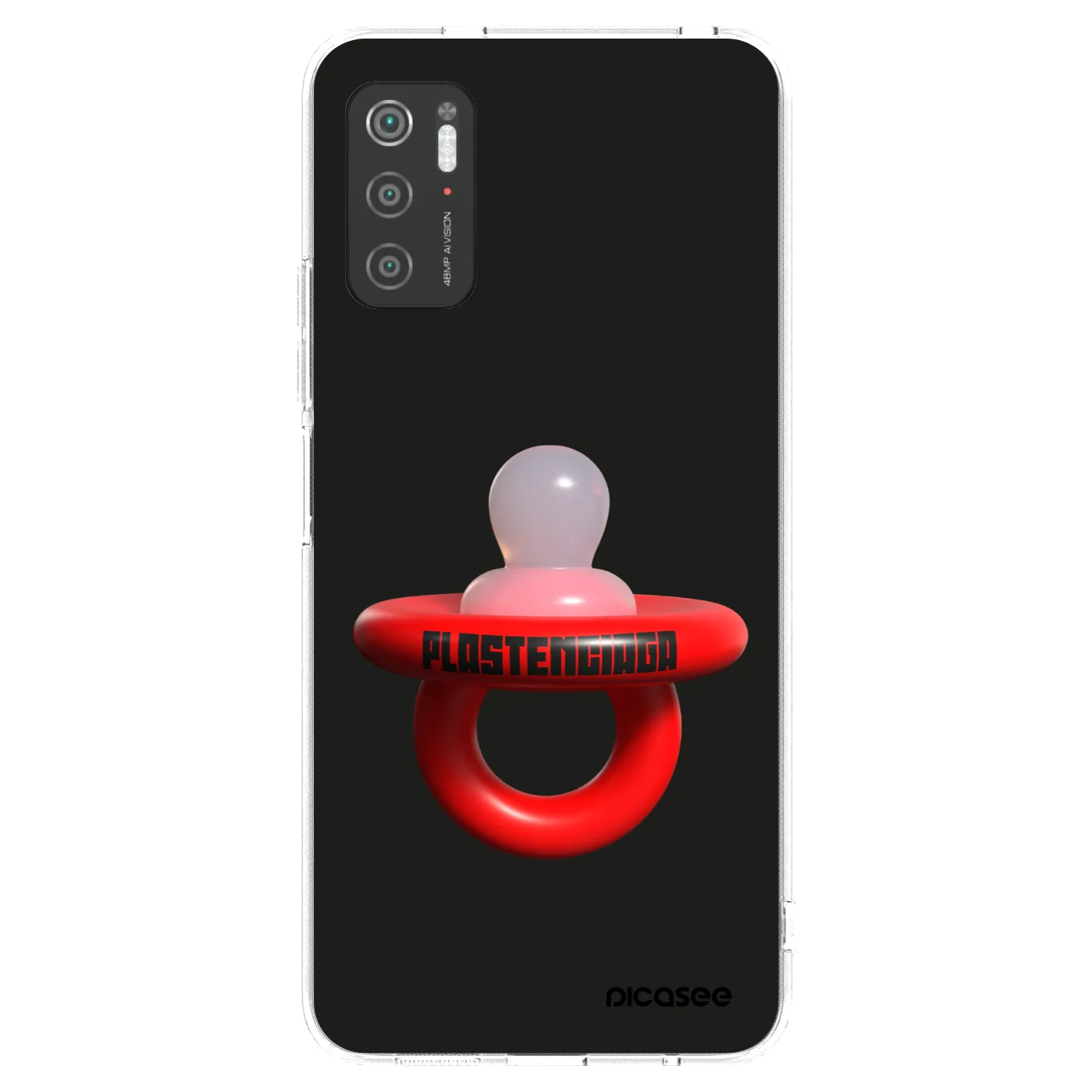 Picasee Xiaomi Poco M3 Pro 5G Hülle - Transparentes Silikon - Le Dudel
