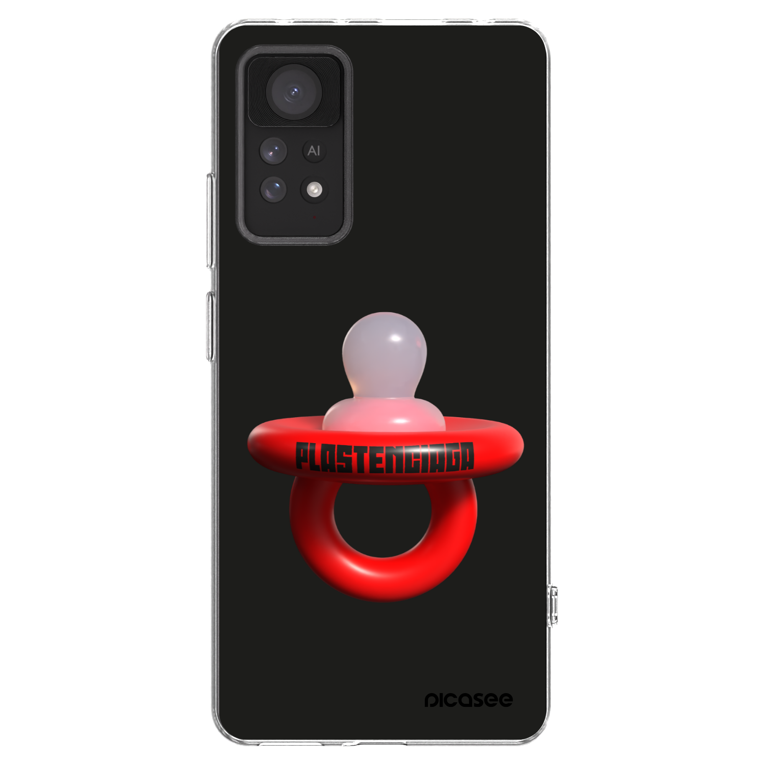 Picasee Xiaomi Redmi Note 11 Pro Hülle - Transparentes Silikon - Le Dudel