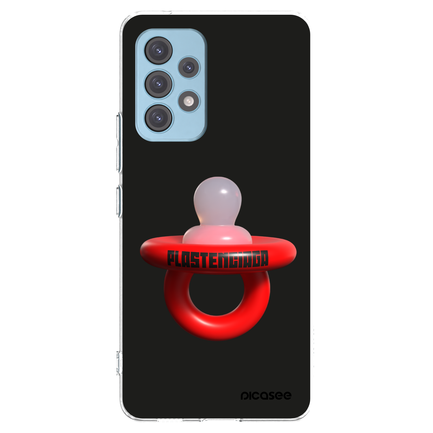 Picasee Samsung Galaxy A53 5G A536 Hülle - Transparentes Silikon - Le Dudel