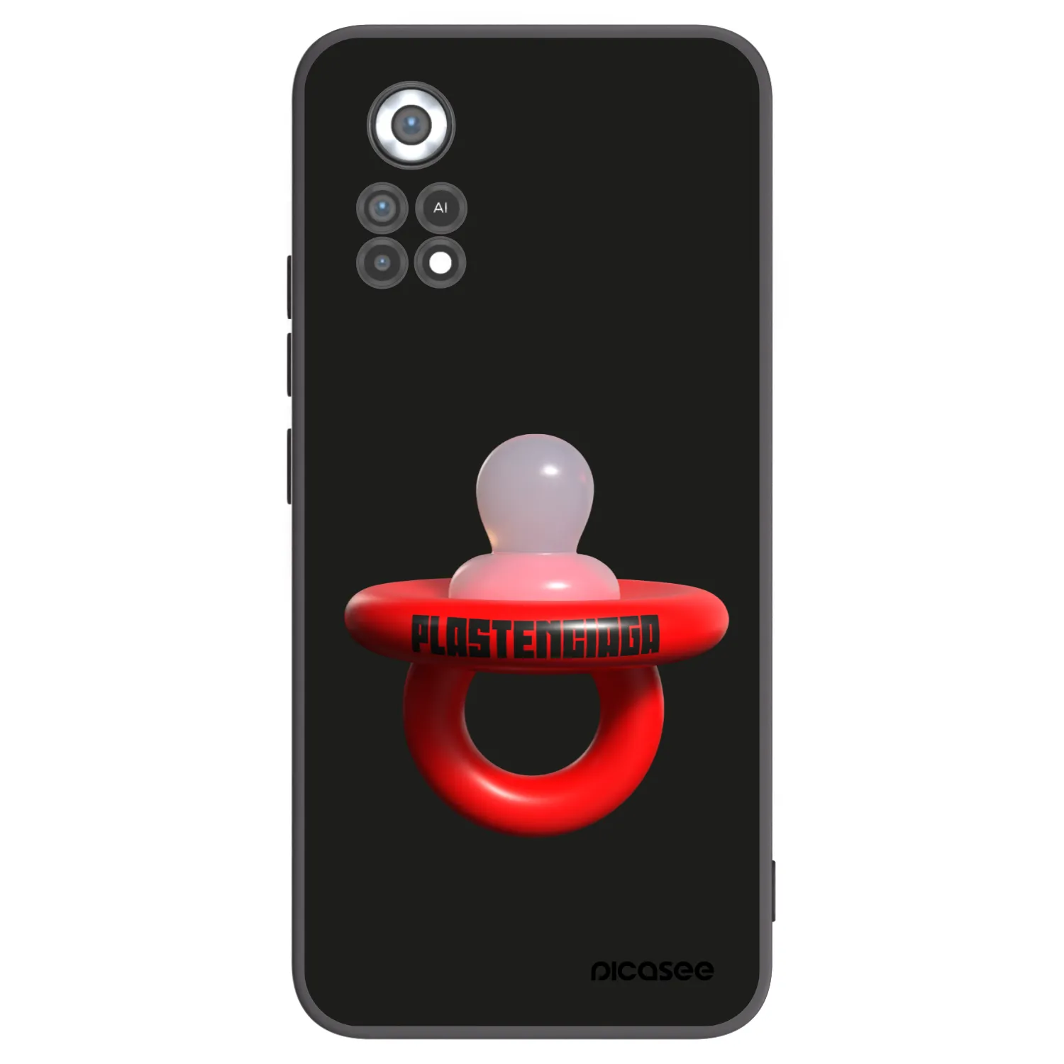 Picasee Xiaomi Poco X4 Pro 5G Hülle - Schwarzes Silikon - Le Dudel