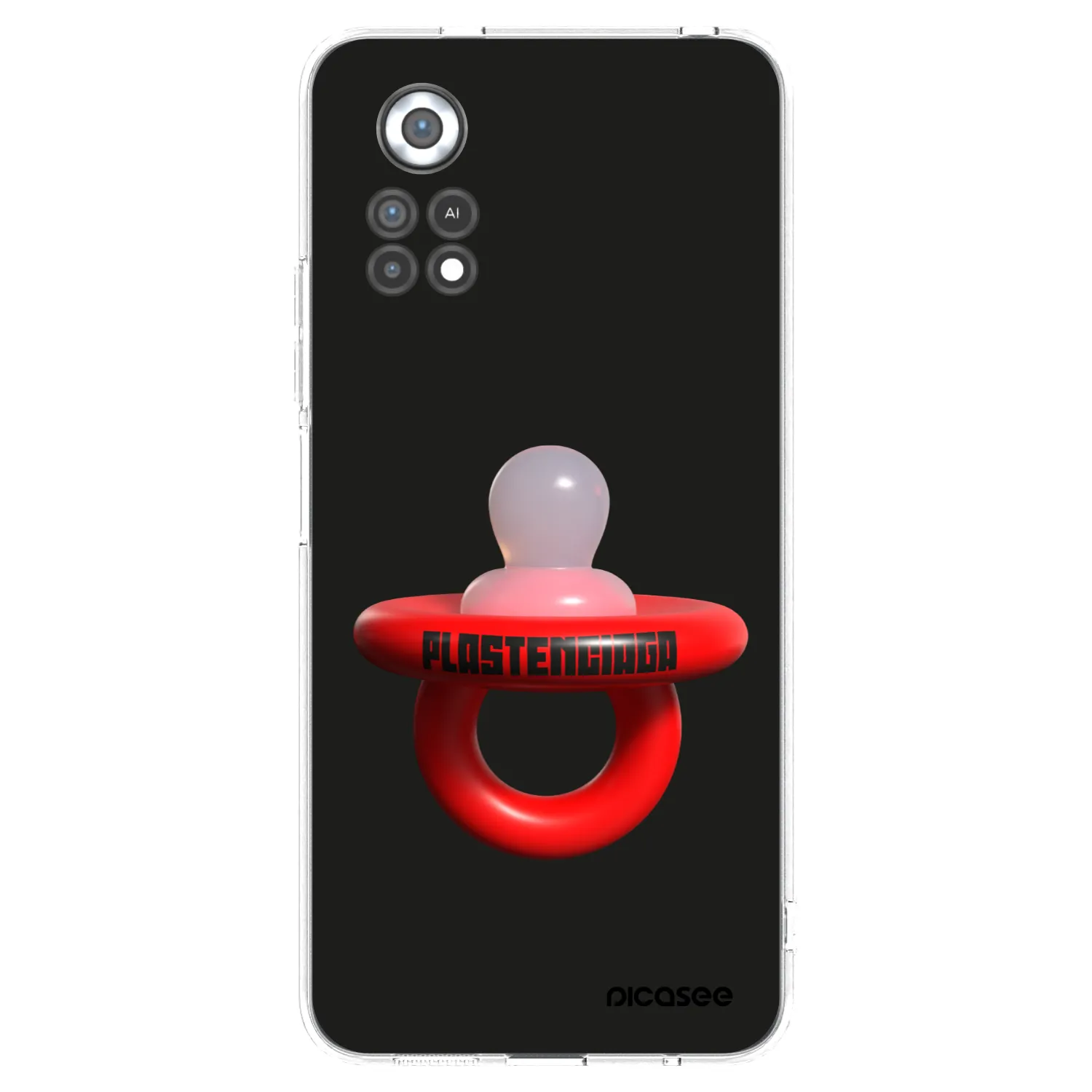 Picasee Xiaomi Poco X4 Pro 5G Hülle - Transparentes Silikon - Le Dudel