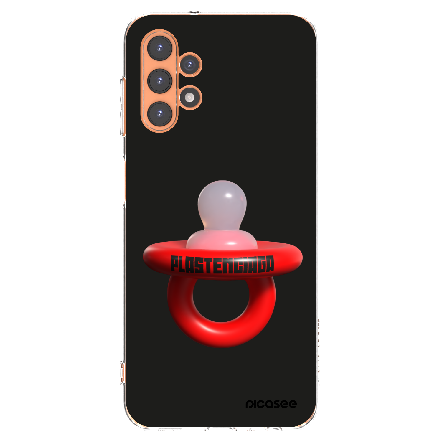 Picasee Samsung Galaxy A13 4G A135 Hülle - Transparentes Silikon - Le Dudel