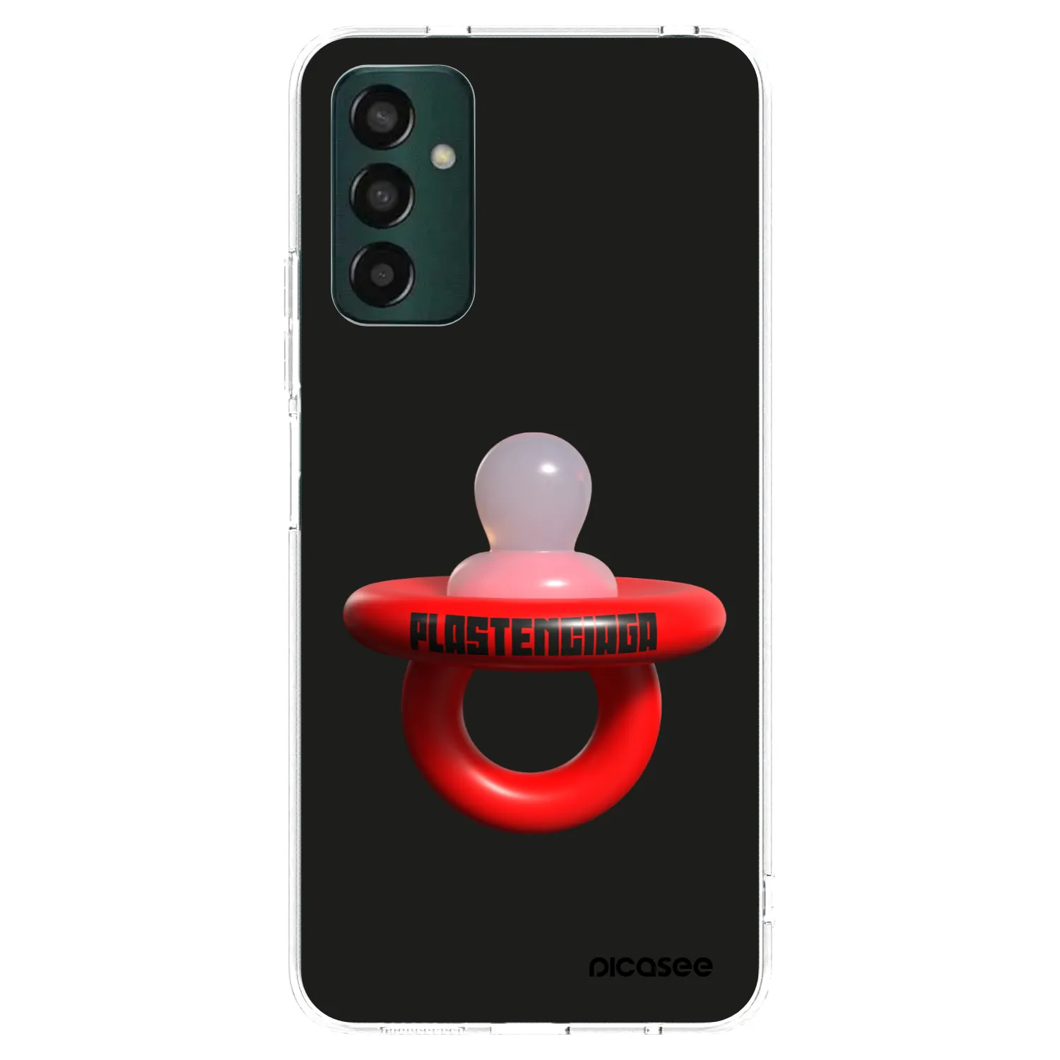 Picasee Samsung Galaxy M13 M135F Hülle - Transparentes Silikon - Le Dudel