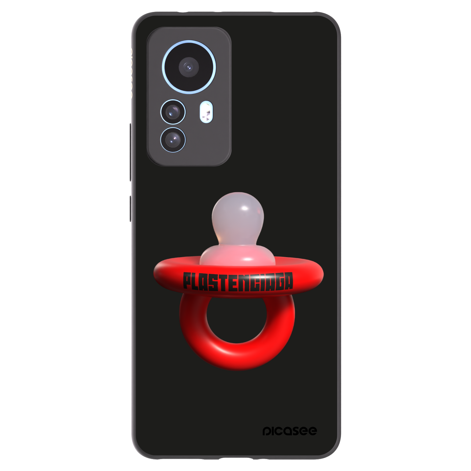 Picasee Xiaomi 12T Hülle - Schwarzes Silikon - Le Dudel