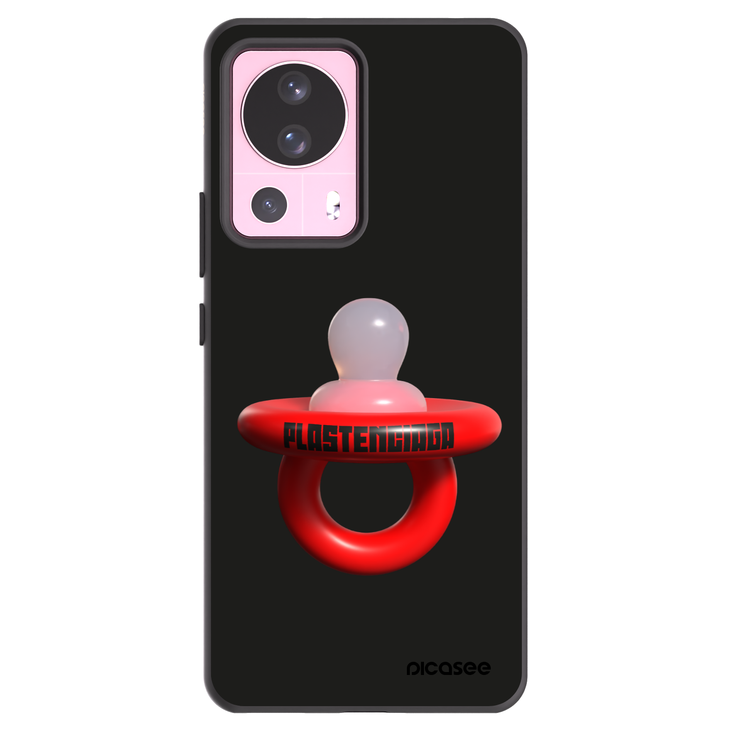 Picasee Xiaomi 13 Lite Hülle - Schwarzes Silikon - Le Dudel