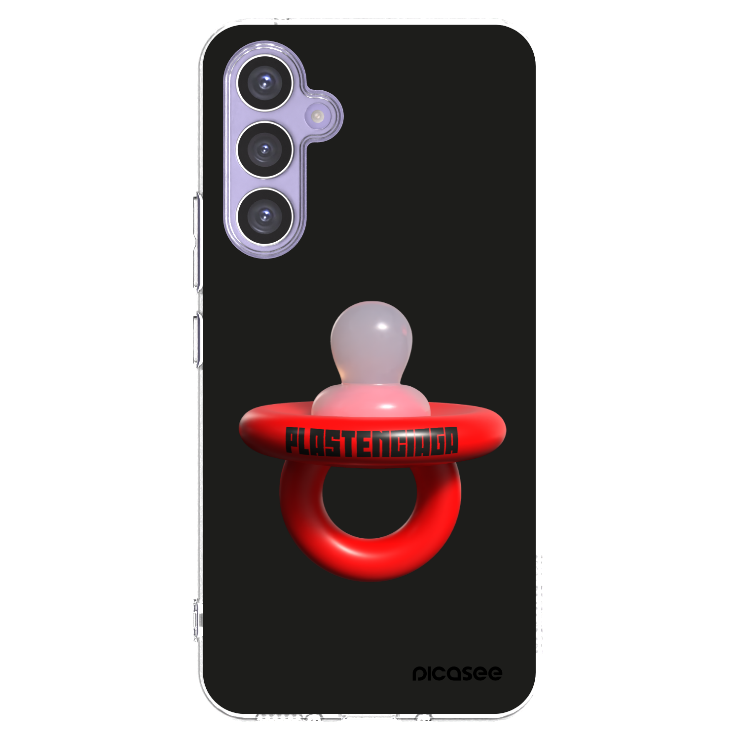 Picasee Samsung Galaxy A54 5G A546B Hülle - Transparentes Silikon - Le Dudel