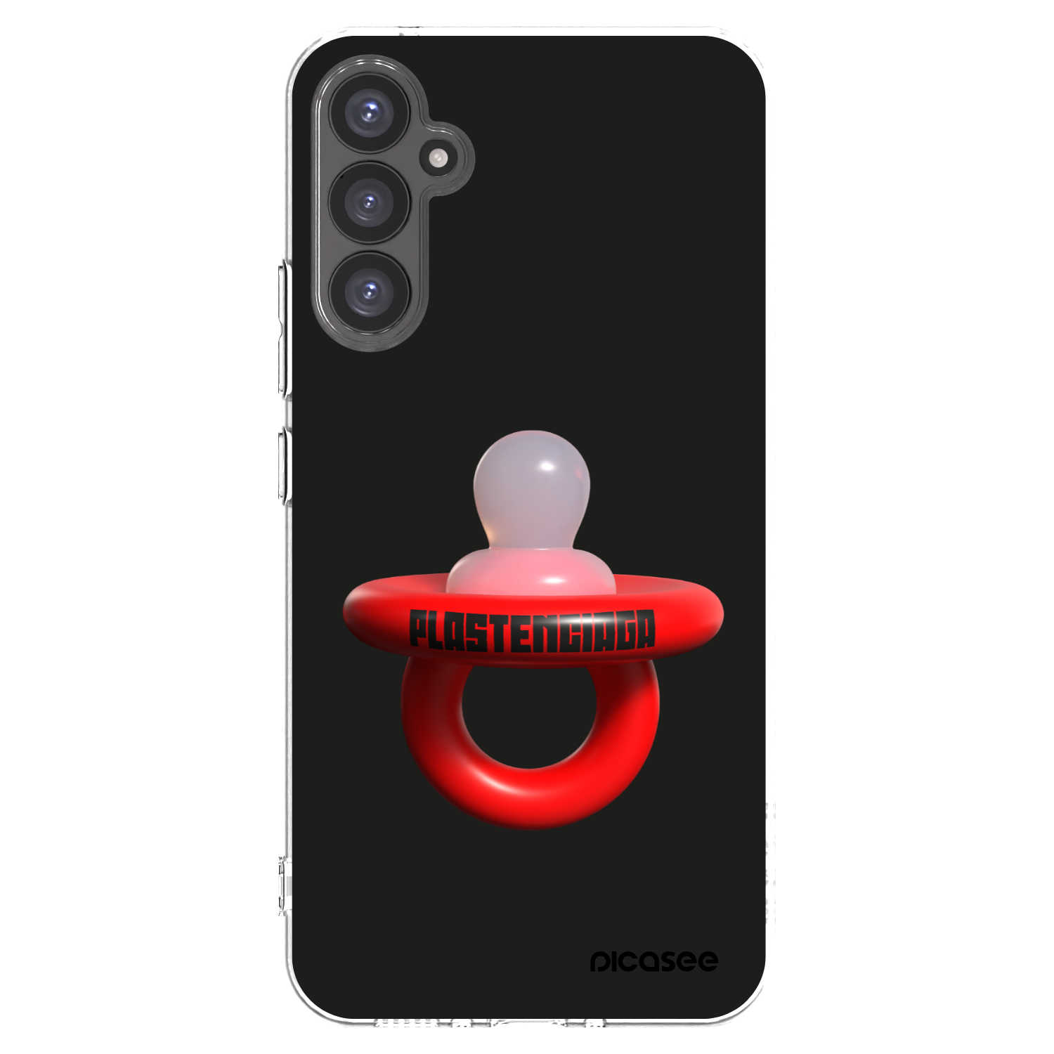 Picasee Samsung Galaxy A34 5G A346B Hülle - Transparentes Silikon - Le Dudel