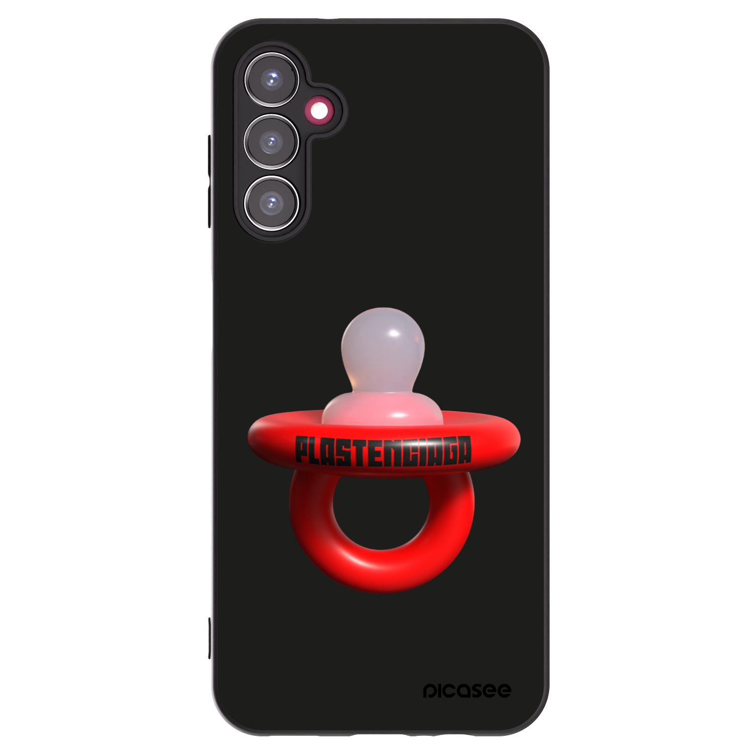 Picasee Samsung Galaxy A14 5G A146P Hülle - Schwarzes Silikon - Le Dudel