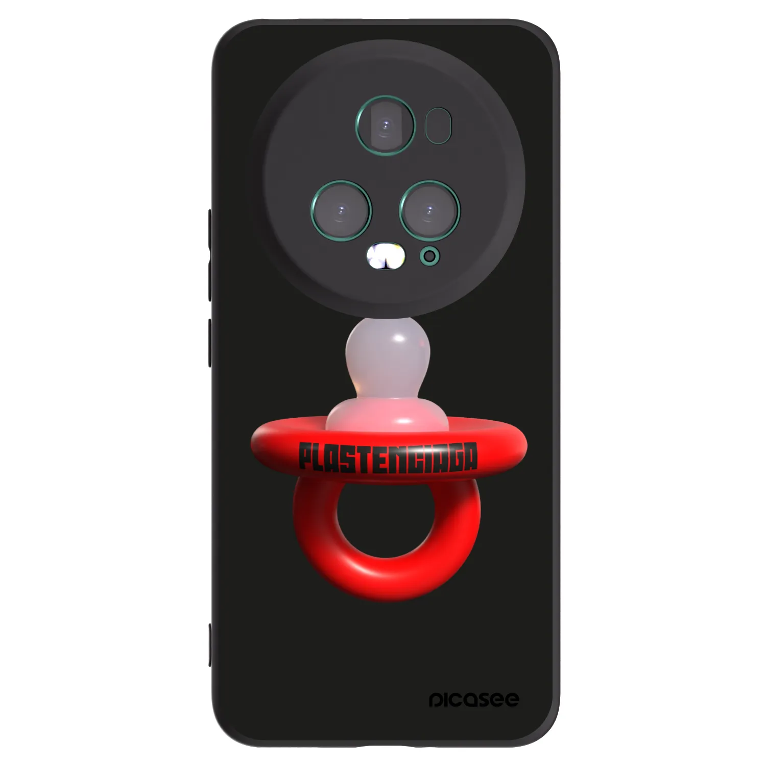 Picasee Honor Magic5 Pro Hülle - Schwarzes Silikon - Le Dudel