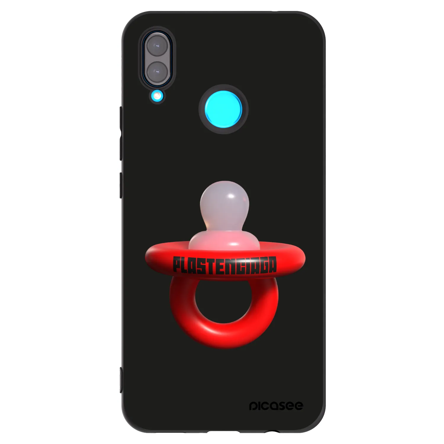 Picasee Huawei Nova 3i Hülle - Schwarzes Silikon - Le Dudel