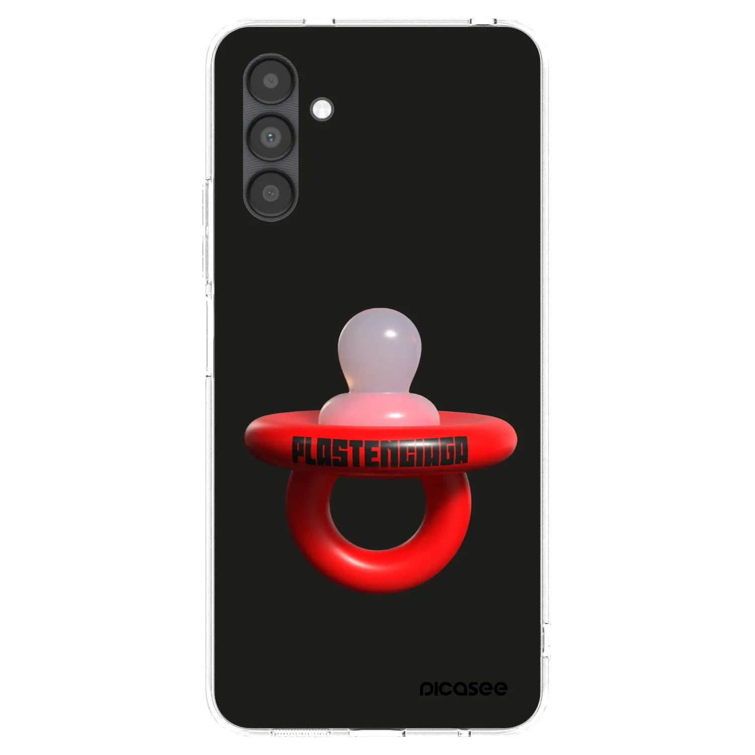 Picasee Samsung Galaxy A04s A047F Hülle - Transparentes Silikon - Le Dudel