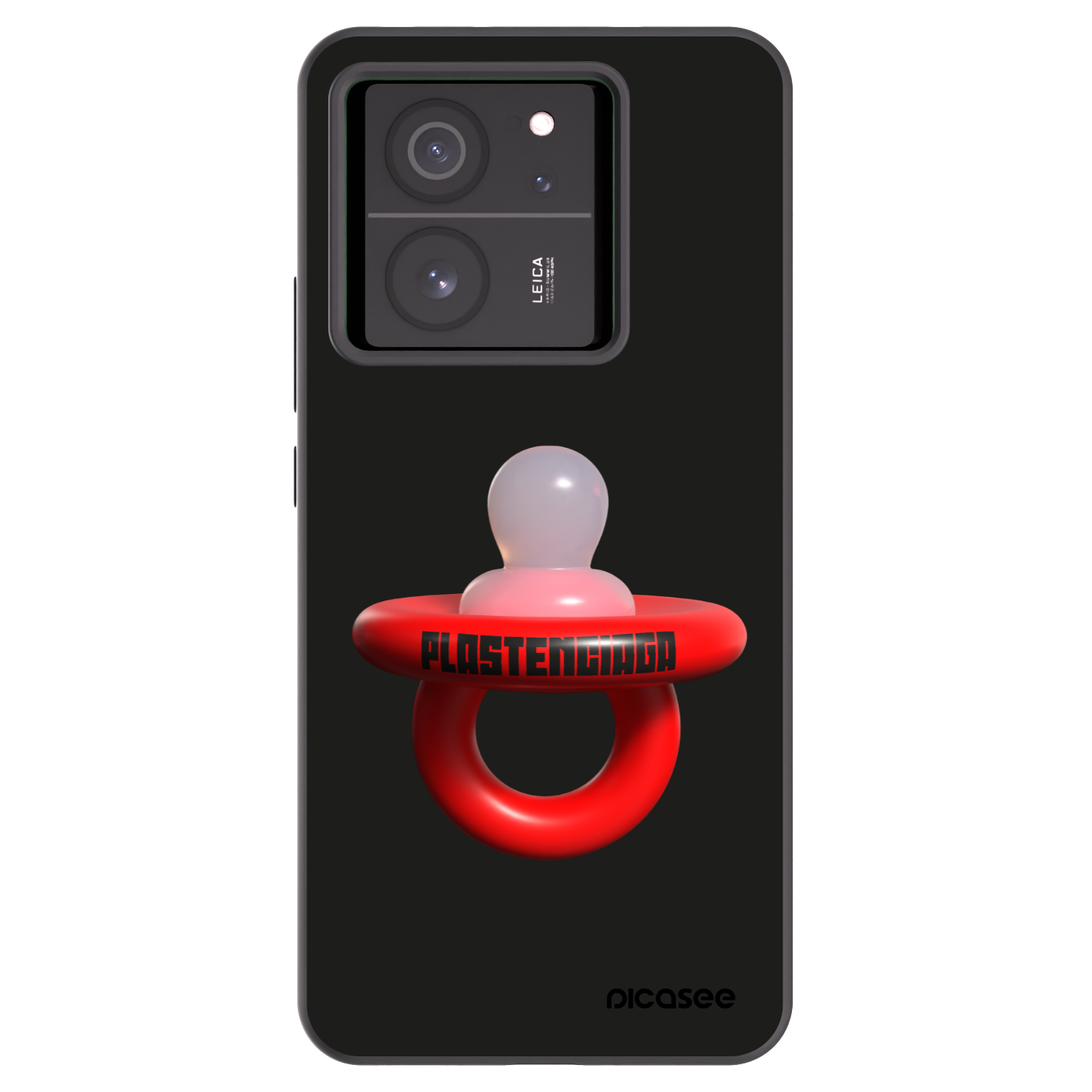 Picasee Xiaomi 13T Hülle - Schwarzes Silikon - Le Dudel