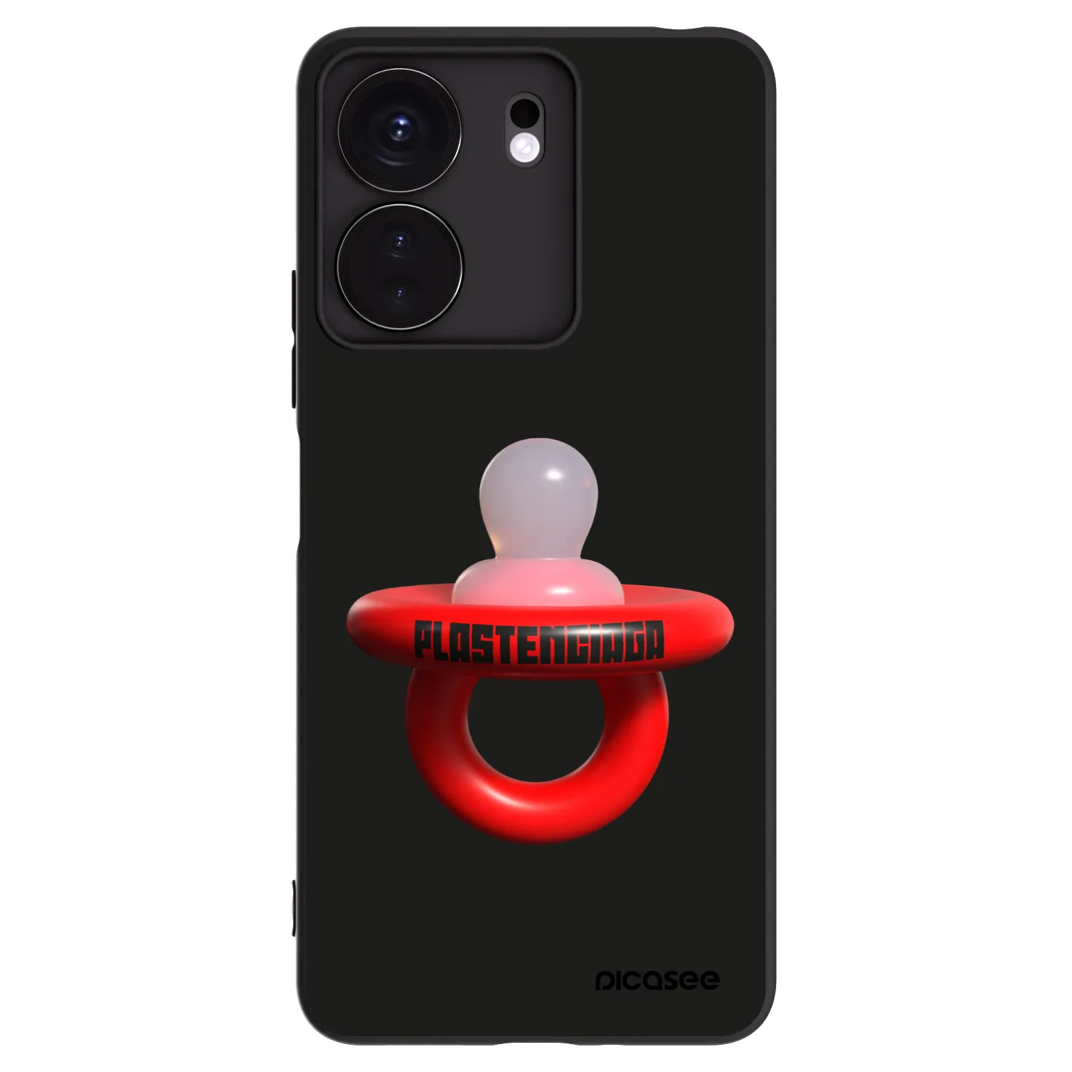 Picasee Xiaomi Redmi 13C 4G Hülle - Schwarzes Silikon - Le Dudel