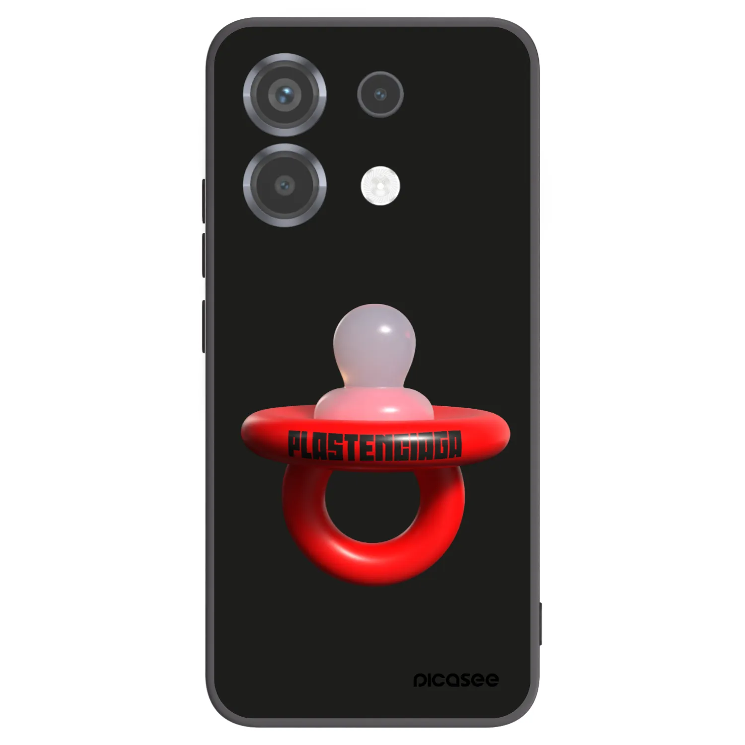 Picasee Xiaomi Poco X6 Hülle - Schwarzes Silikon - Le Dudel