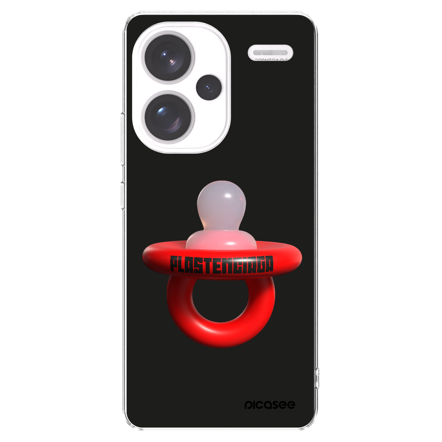 Picasee Xiaomi Redmi Note 13 Pro+ 5G Hülle - Transparentes Silikon - Le Dudel