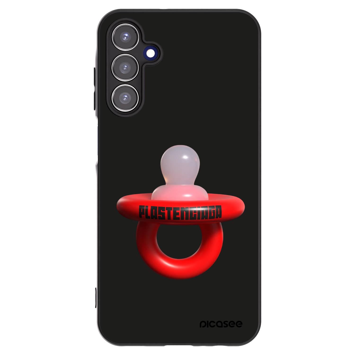 Picasee Samsung Galaxy A15 A155F 4G Hülle - Schwarzes Silikon - Le Dudel