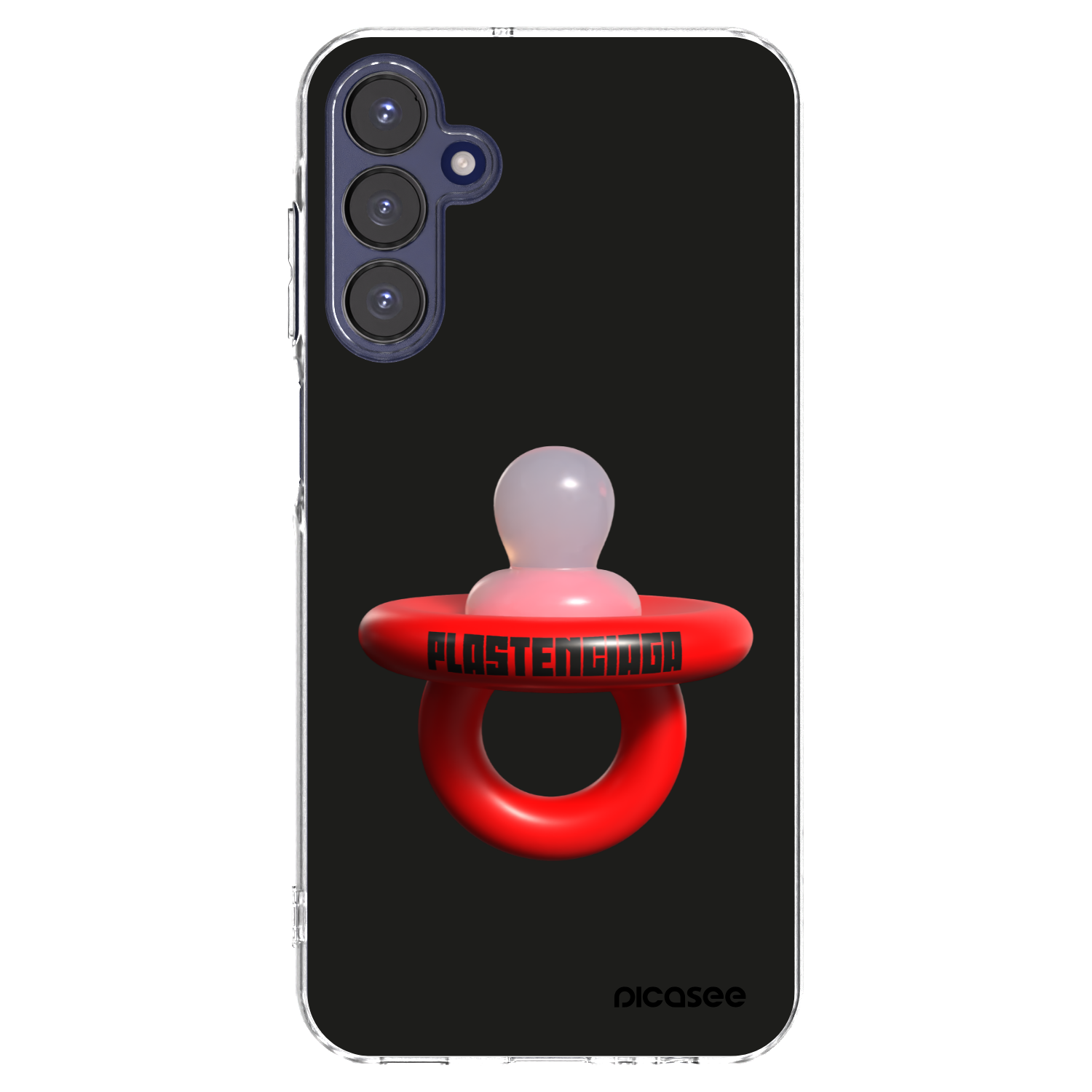 Picasee Samsung Galaxy A15 A155F 4G Hülle - Transparentes Silikon - Le Dudel