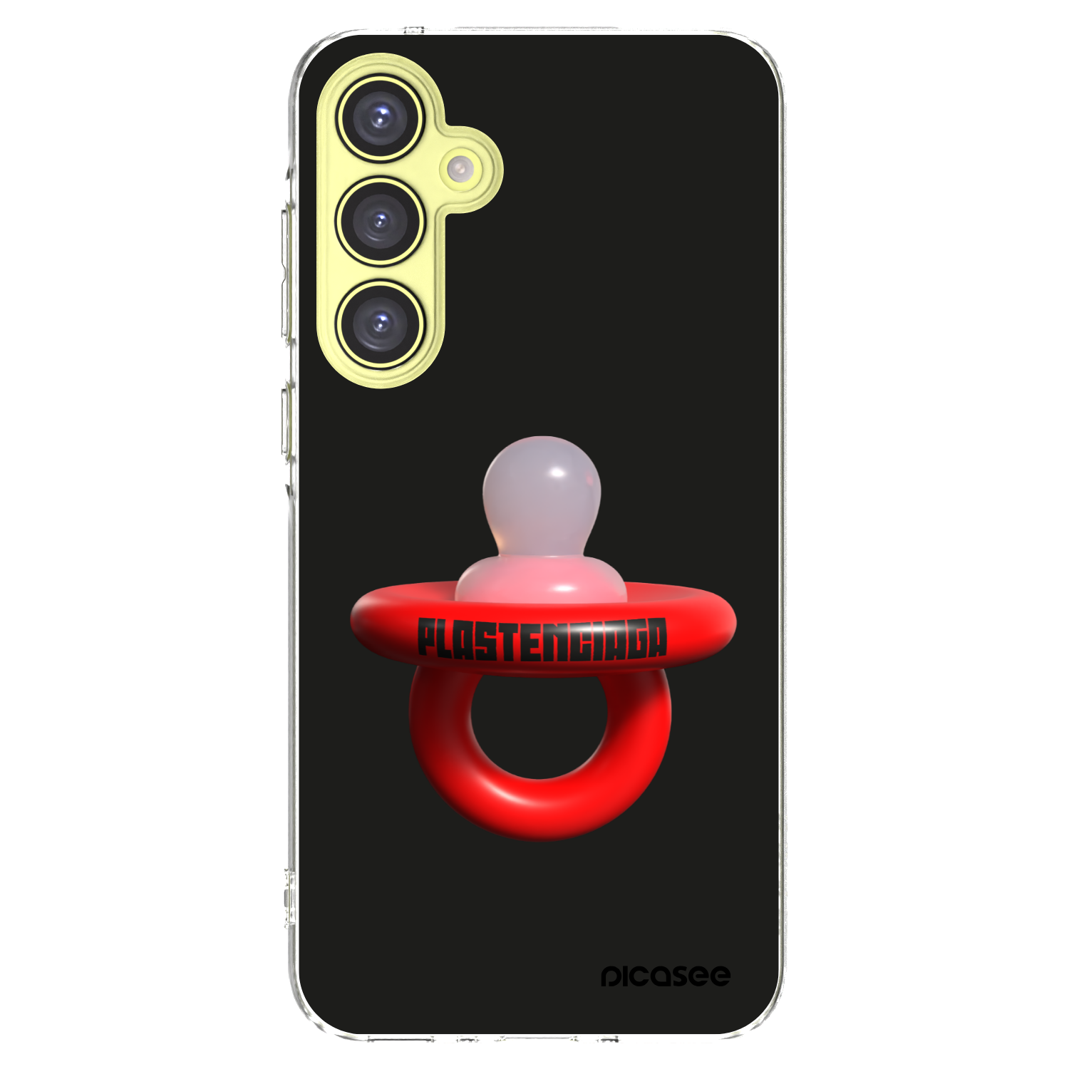 Picasee Samsung Galaxy A35 5G A356B Hülle - Transparentes Silikon - Le Dudel