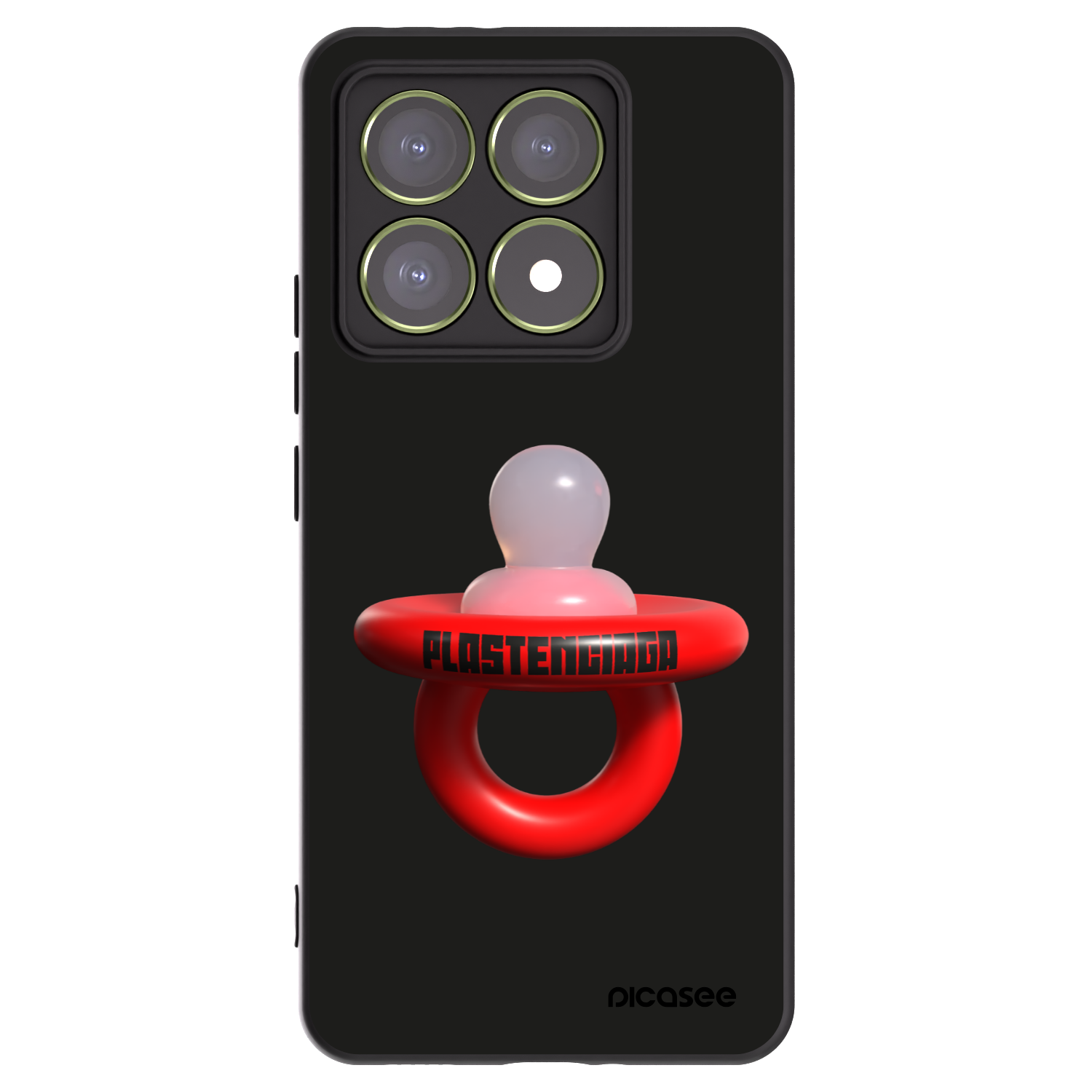 Picasee Xiaomi 14T Hülle - Schwarzes Silikon - Le Dudel