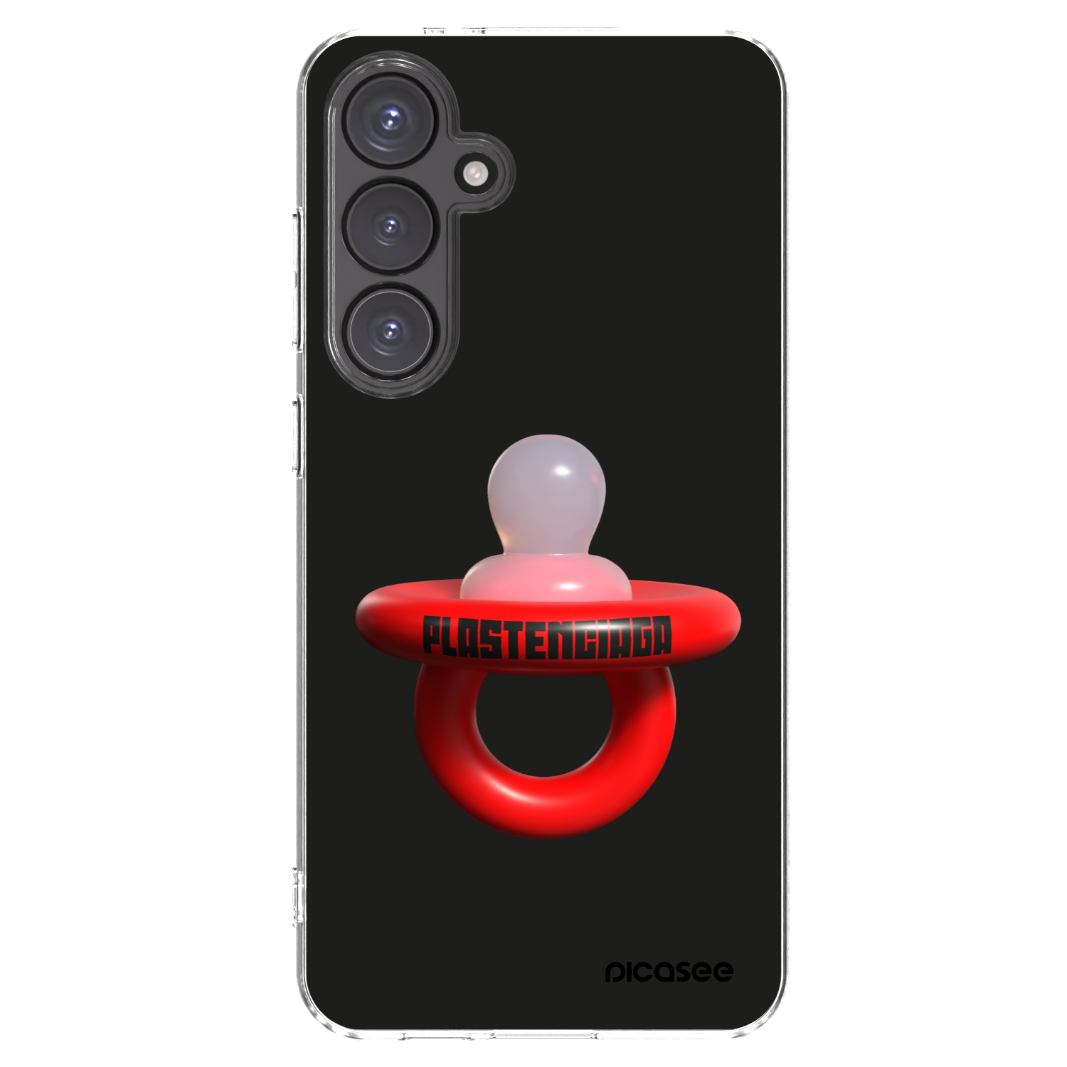 Picasee Samsung Galaxy S24 FE S721B Hülle - Transparentes Silikon - Le Dudel