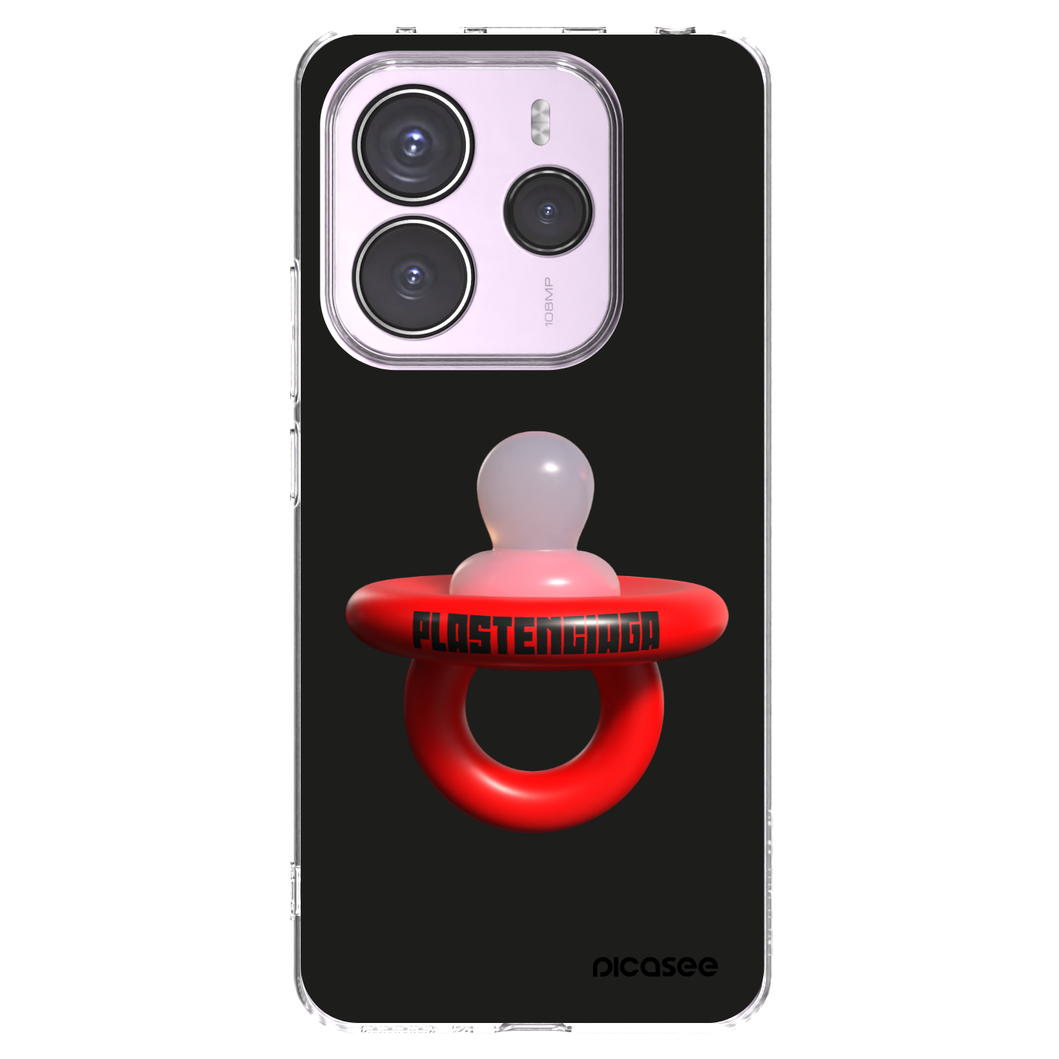 Picasee Xiaomi Redmi Note 14 5G Hülle - Transparentes Silikon - Le Dudel