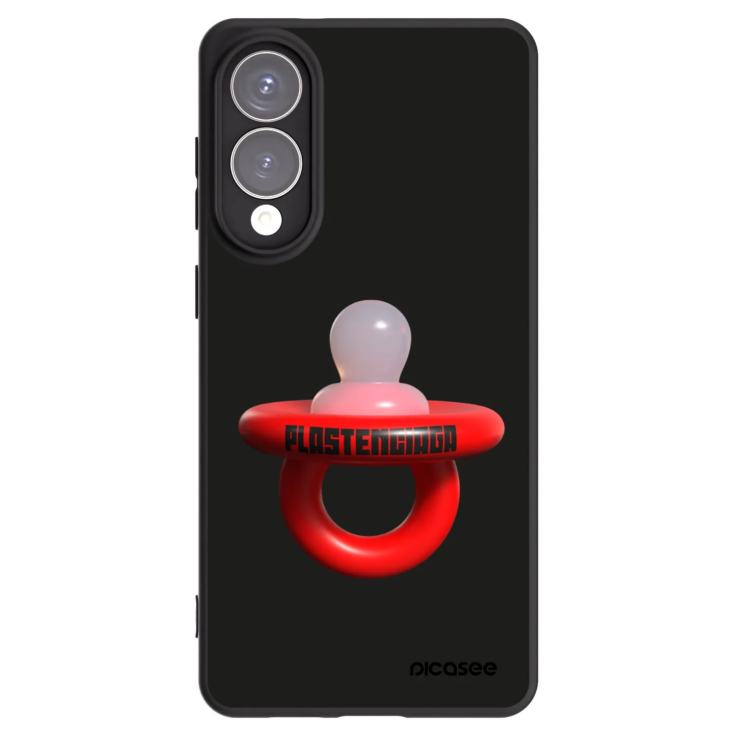 Picasee Samsung Galaxy S25 Edge 5G Hülle - Schwarzes Silikon - Le Dudel