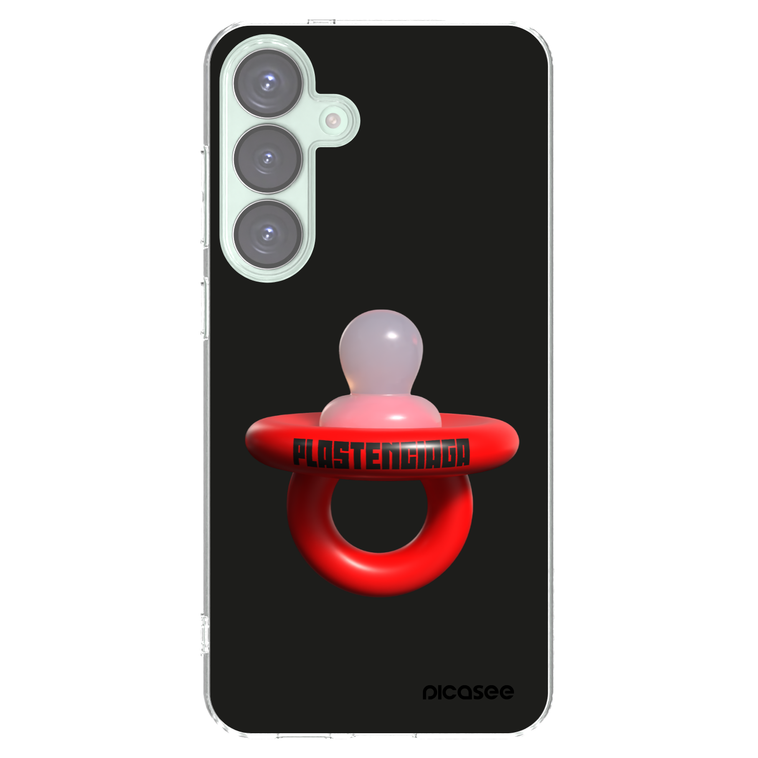 Picasee Samsung Galaxy S25+ 5G Hülle - Transparentes Silikon - Le Dudel
