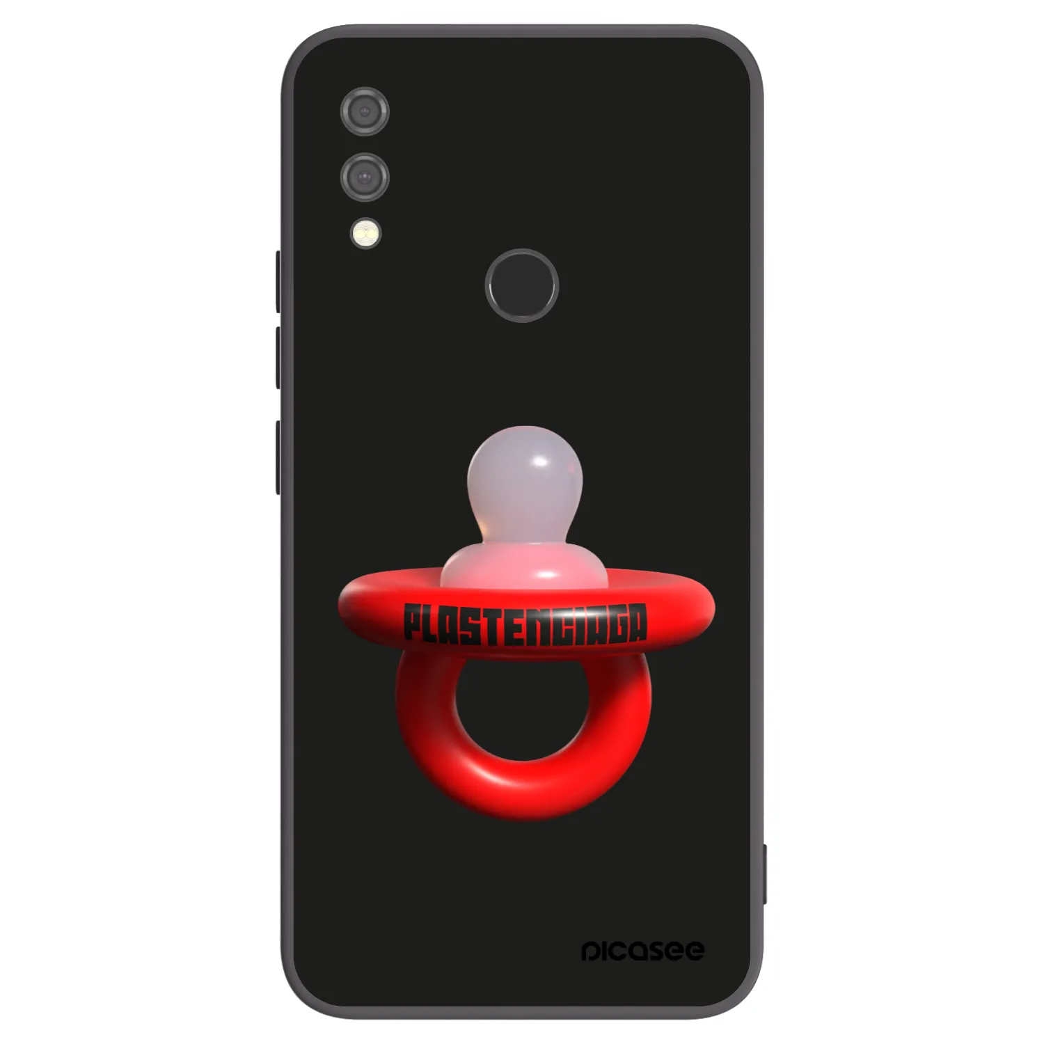 Picasee Xiaomi Redmi Note 7 Hülle - Schwarzes Silikon - Le Dudel