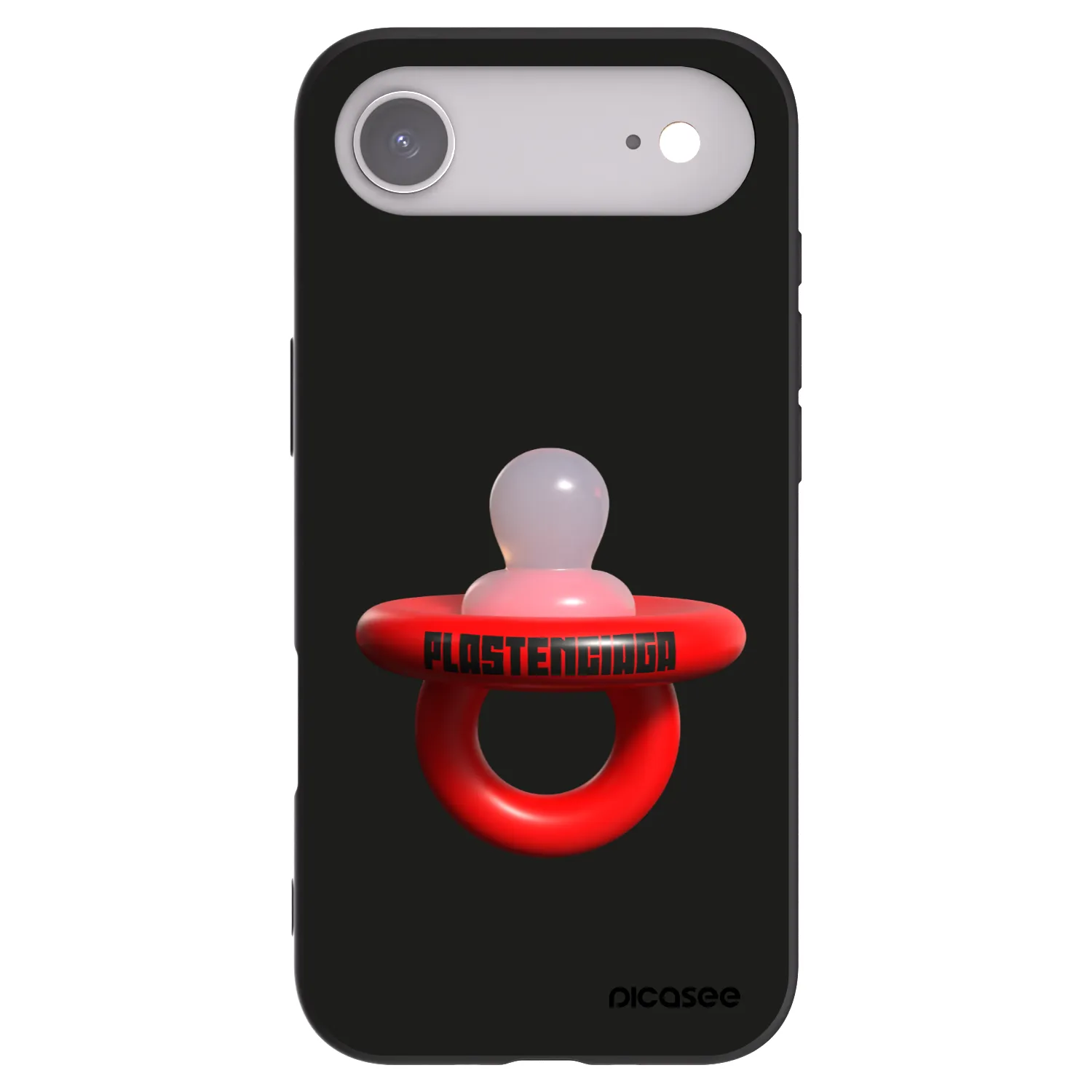 Picasee Apple iPhone Air Hülle - Schwarzes Silikon - Le Dudel