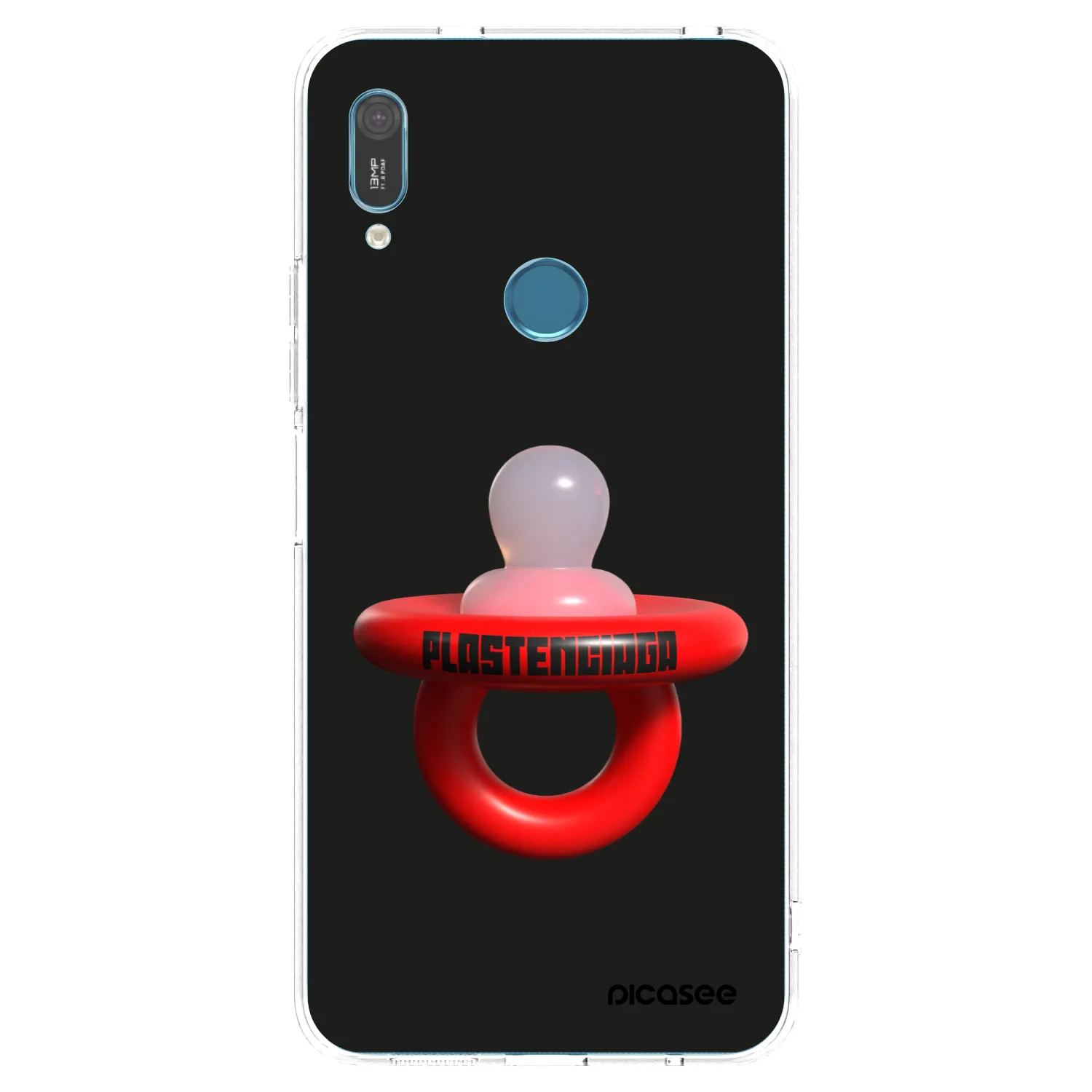 Picasee Huawei Y6 2019 Hülle - Transparentes Silikon - Le Dudel