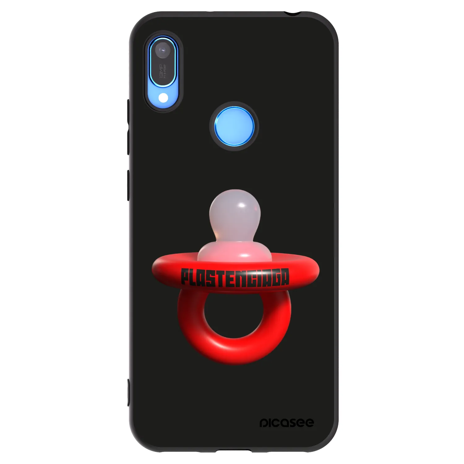 Picasee Huawei Y6 2019 Hülle - Schwarzes Silikon - Le Dudel