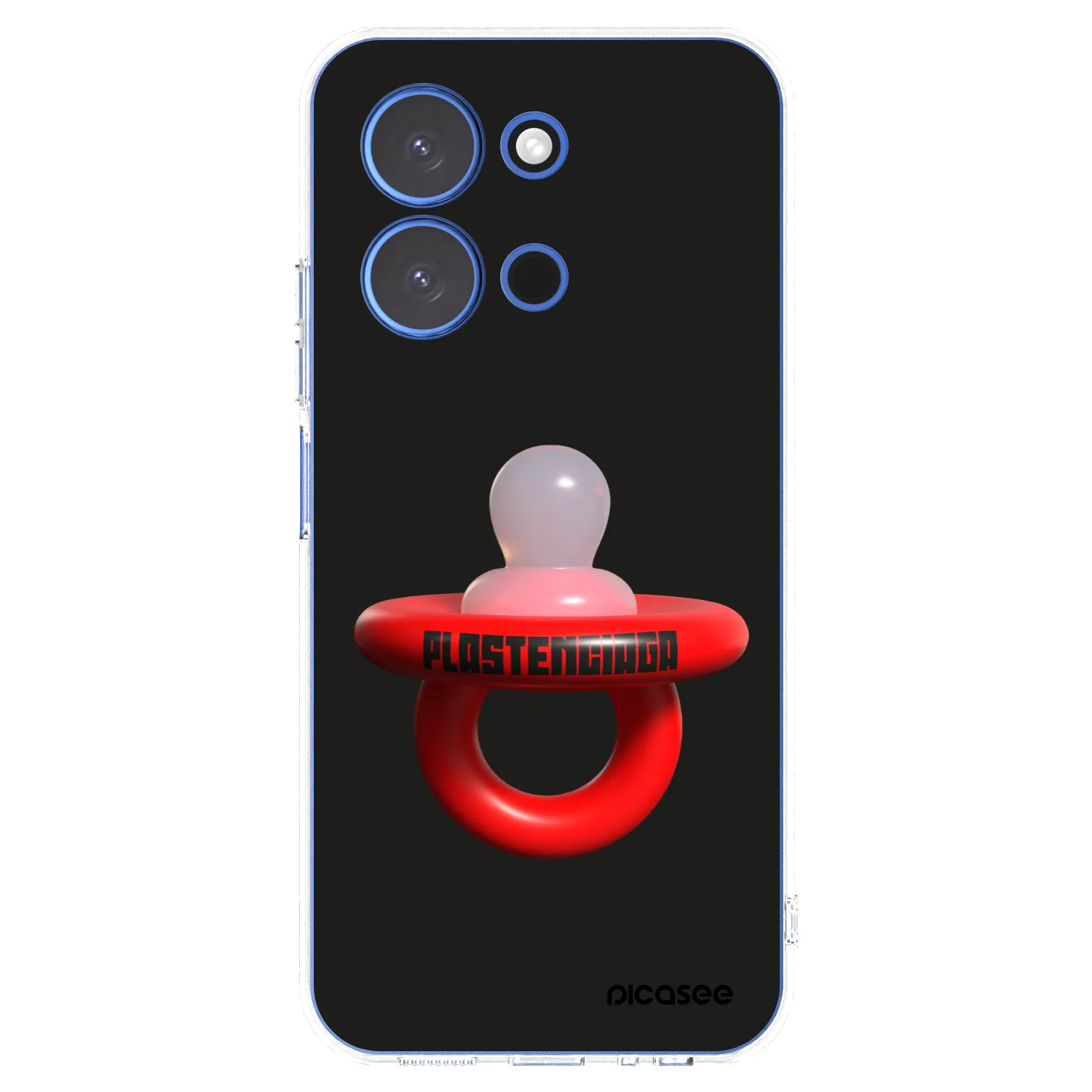 Picasee Xiaomi Redmi 15C 4G Hülle - Transparentes Silikon - Le Dudel