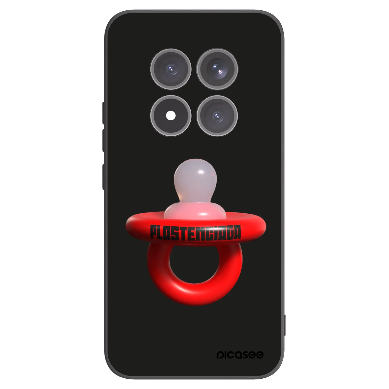 Picasee Xiaomi Redmi Note 15 Pro+ Hülle - Schwarzes Silikon - Le Dudel